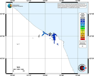 Mappa EMS - territori località