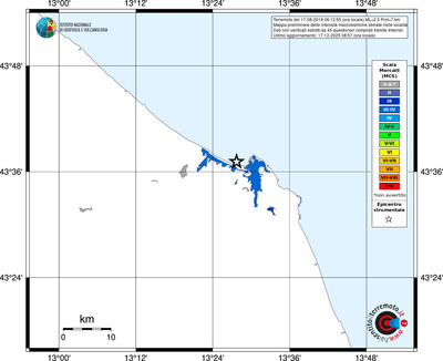 Mappa MCS - territori località