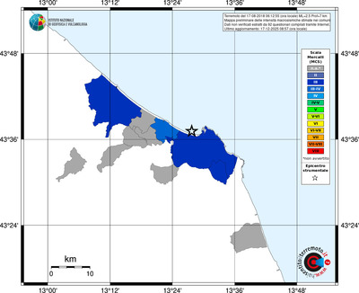 Mappa MCS - territori comuni