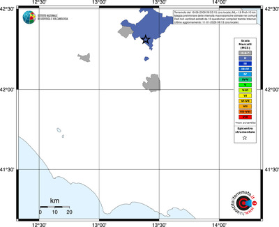 Mappa MCS - territori comuni