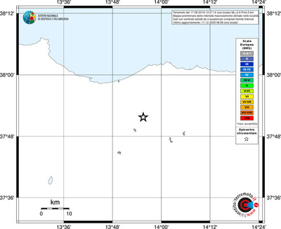 Mappa EMS - territori località