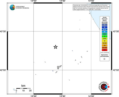 Mappa MCS - territori località