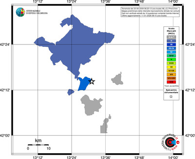 Mappa MCS - territori comuni