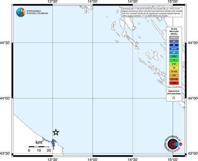 Mappa MCS - territori località