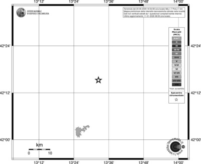 Mappa MCS - territori località