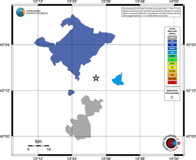 Mappa MCS - territori comuni