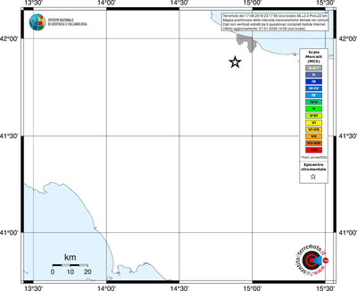 Mappa MCS - territori comuni