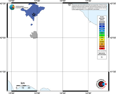 Mappa MCS - territori comuni