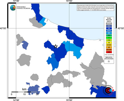 Mappa MCS - territori comuni