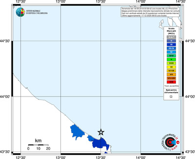 Mappa MCS - territori comuni