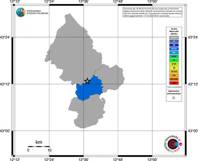 Mappa MCS - territori comuni