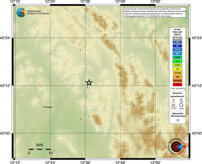 Mappa MCS - località