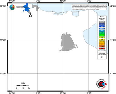 Mappa MCS - territori comuni