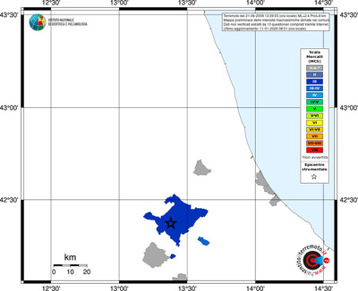Mappa MCS - territori comuni