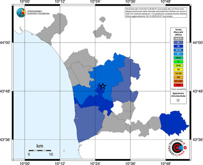 Mappa MCS - territori comuni