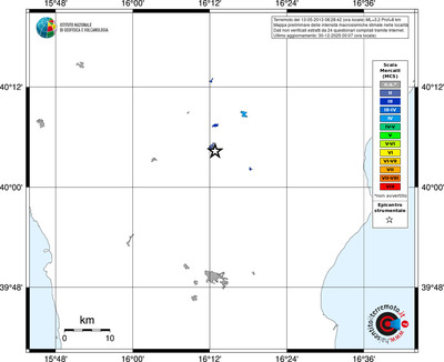 Mappa MCS - territori località