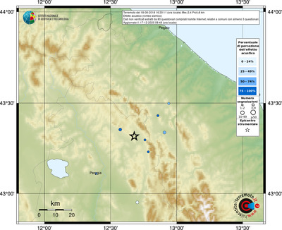 Mappa comuni con almeno 3 questionari