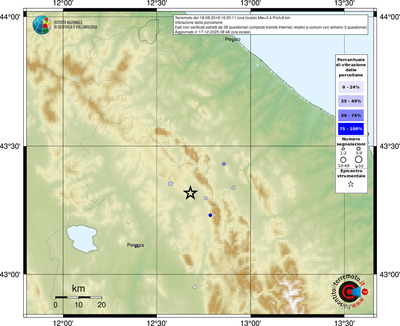 Mappa comuni con almeno 3 questionari