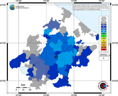 Mappa MCS - territori comuni
