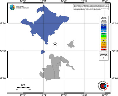 Mappa MCS - territori comuni