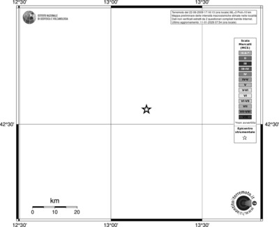 Mappa MCS - territori località