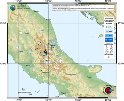 Mappa comuni con almeno 3 questionari