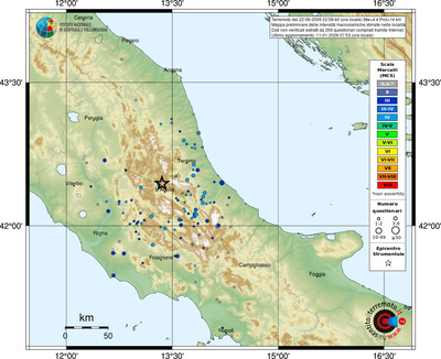 Mappa MCS - località