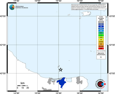 Mappa EMS - territori comuni