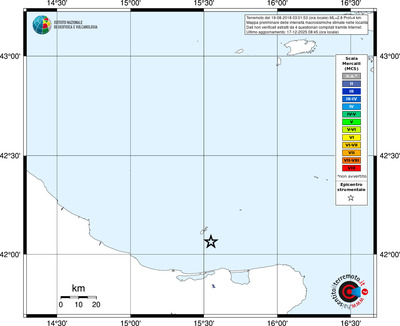 Mappa MCS - territori località