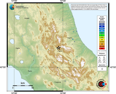 Mappa EMS - località
