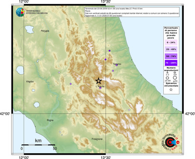 Mappa comuni con almeno 3 questionari