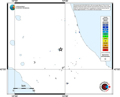 Mappa MCS - territori località