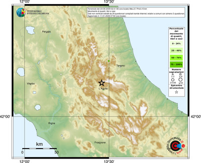 Mappa comuni con almeno 3 questionari