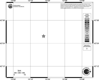 Mappa EMS - territori località