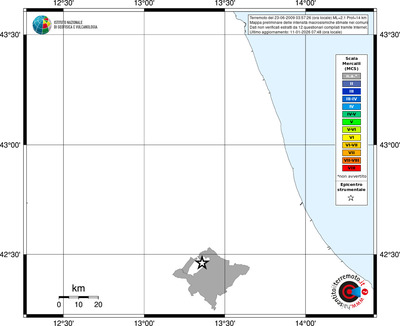 Mappa MCS - territori comuni