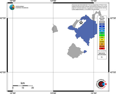 Mappa MCS - territori comuni