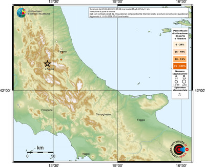 Mappa comuni con almeno 3 questionari