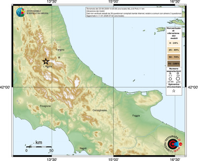 Mappa comuni con almeno 3 questionari