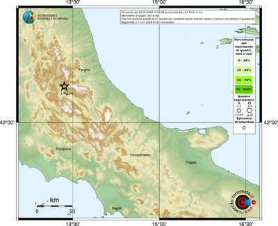 Mappa comuni con almeno 3 questionari