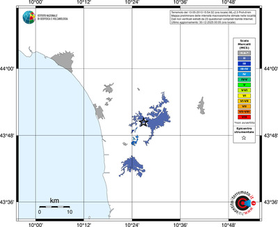 Mappa MCS - territori località