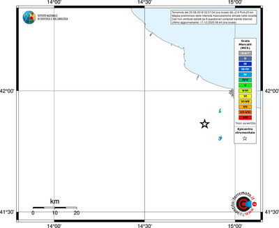 Mappa MCS - territori località