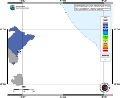 Mappa MCS - territori comuni