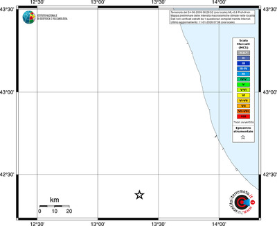 Mappa MCS - territori località