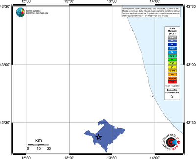 Mappa MCS - territori comuni