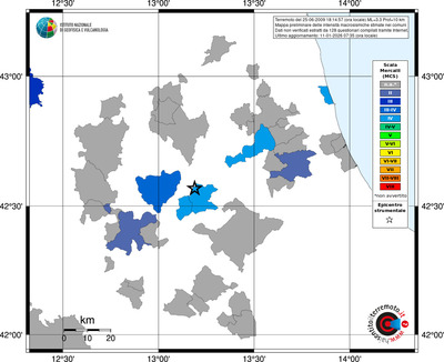 Mappa MCS - territori comuni