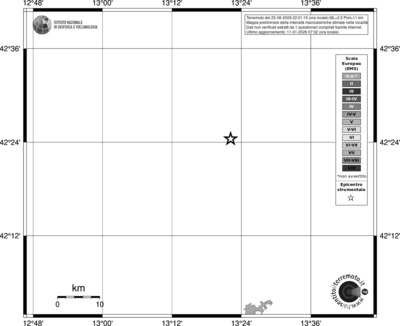 Mappa EMS - territori località