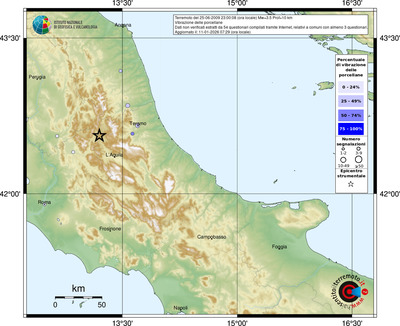 Mappa comuni con almeno 3 questionari