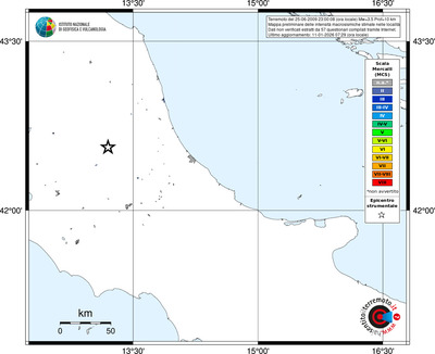 Mappa MCS - territori località
