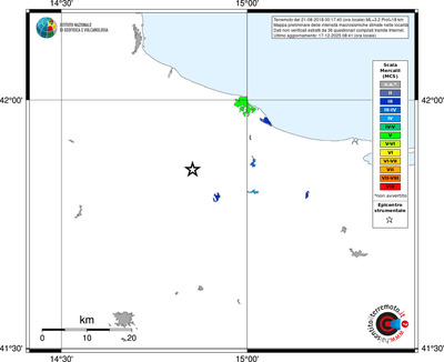 Mappa MCS - territori località