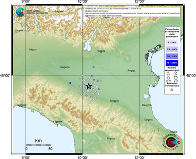 Mappa comuni con almeno 3 questionari